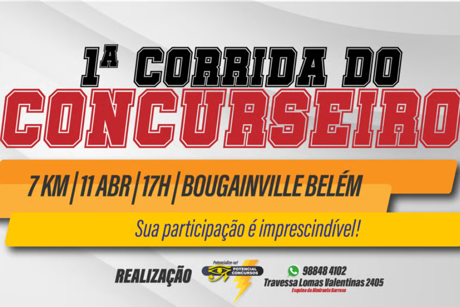 1ª CORRIDA DO CONCURSEIRO