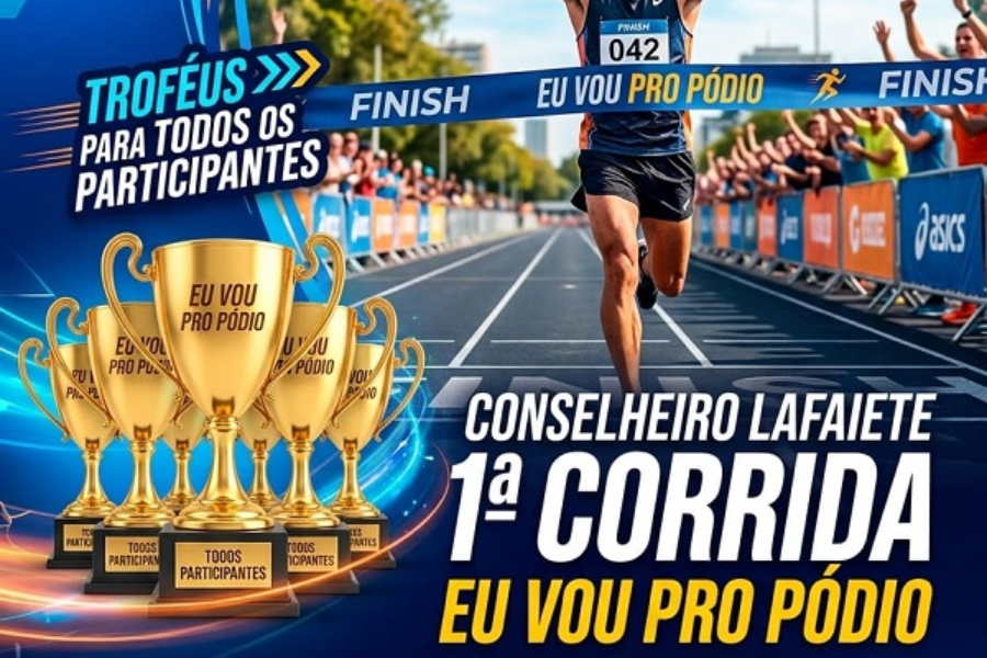 1ª CORRIDA EU VOU PRO PÓDIO
