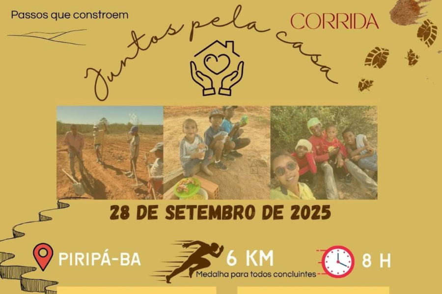 CORRIDA JUNTOS PELA CASA