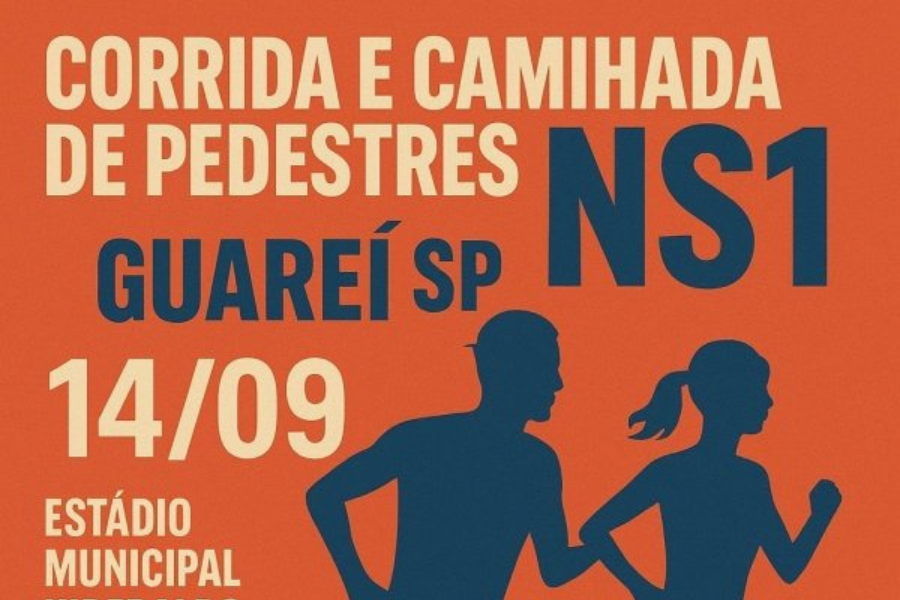 CORRIDA E CAMINHADA DE PEDESTRES NS1
