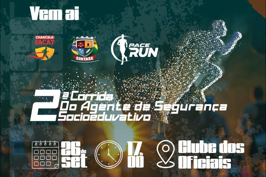 2ª CORRIDA DO AGENTE SOCIOEDUCATIVO
