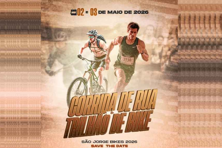 CORRIDA DE RUA E TRILHÃO DE BIKE