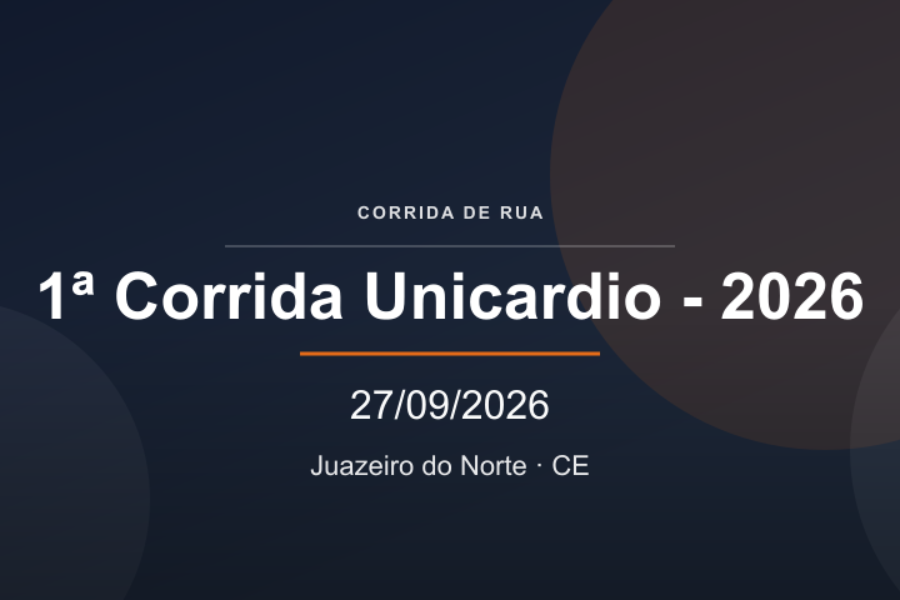 1ª CORRIDA UNICÁRDIO