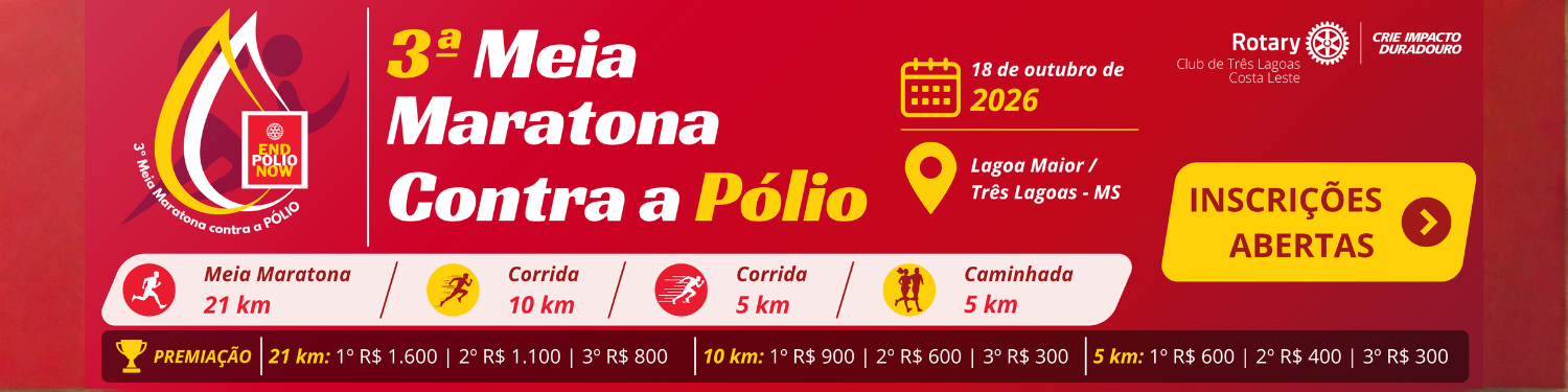 3ª MEIA MARATONA CONTRA A PÓLIO