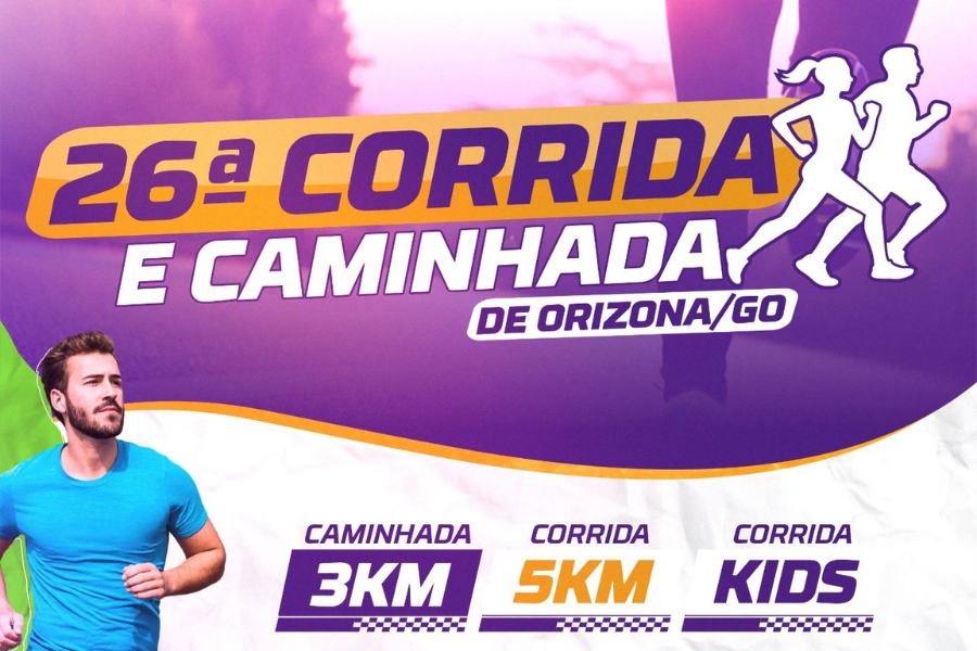 26ª CORRIDA E CAMINHADA DE ORIZONA