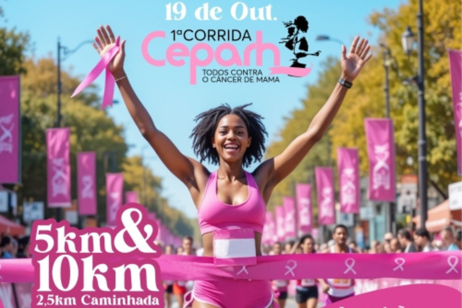 1ª CORRIDA CEPARH TODOS CONTRA O CANCER DE MAMA