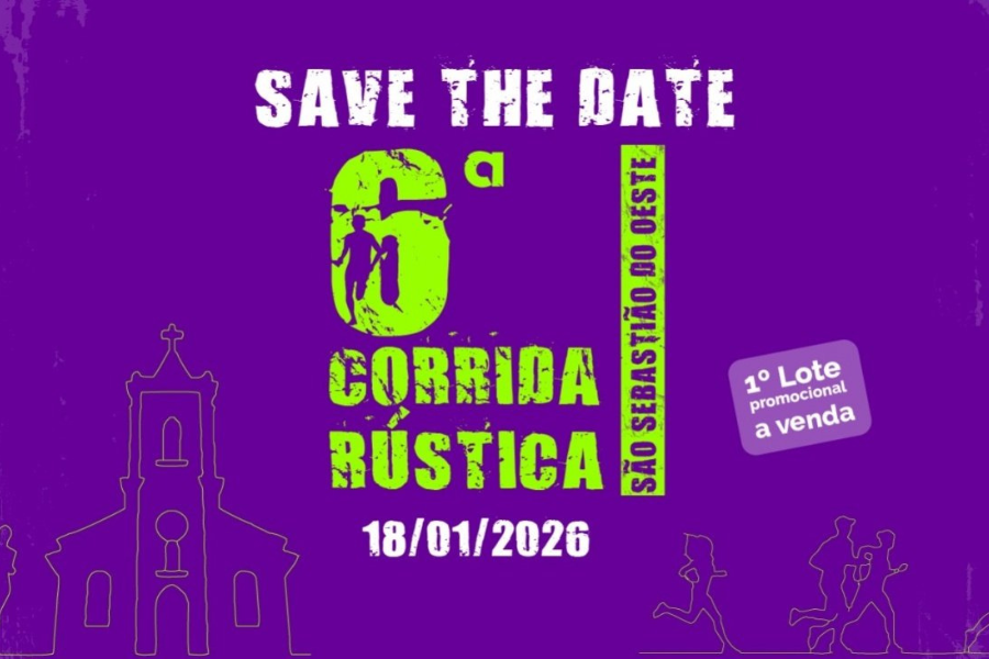 6ª CORRIDA RÚSTICA DE SÃO SEBASTIÃO DO OESTE