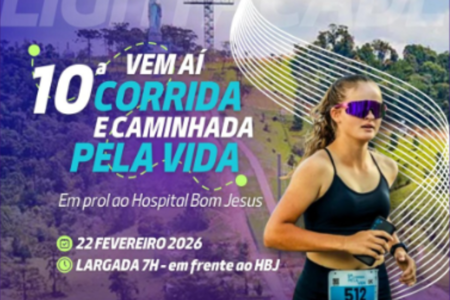 10ª CORRIDA E CAMINHADA PELA VIDA