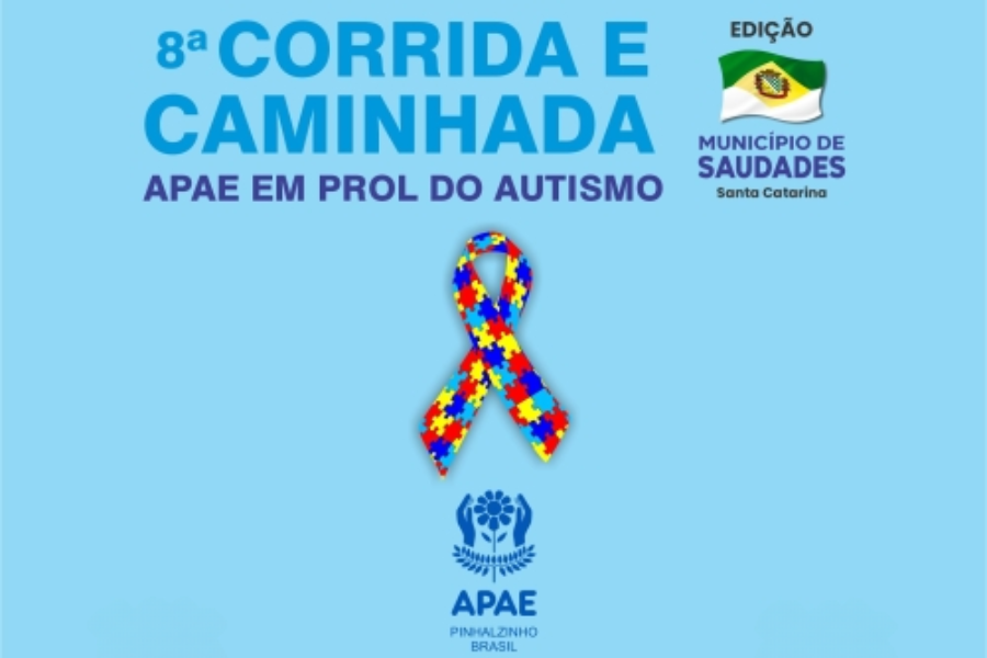 8ª CORRIDA E CAMINHADA APAE EM PROL DO AUTISMO