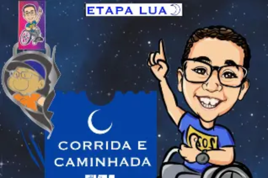 CORRIDA E CAMINHADA CORRENDO COM O SAMUEL ETAPA LUA