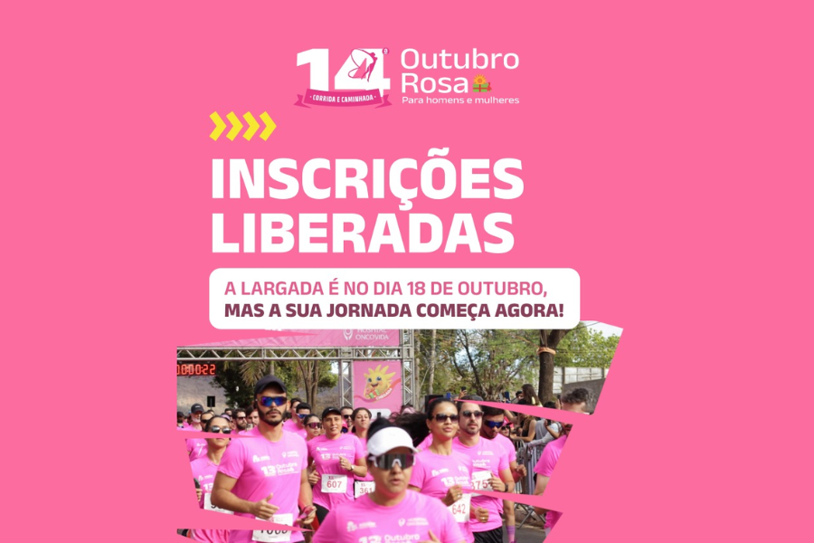 14ª CORRIDA E CAMINHADA OUTUBRO ROSA DA ASSOCIAÇÃO PRESENTE