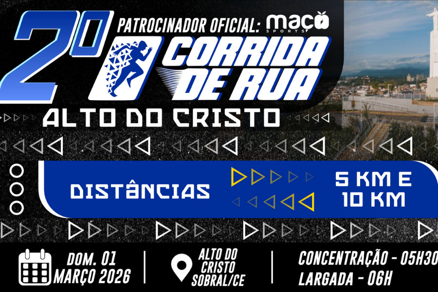 2ª CORRIDA DE RUA DO ALTO DO CRISTO