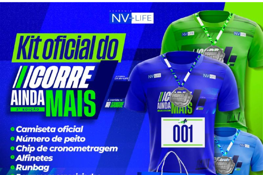 CORRE AINDA MAIS NV+LIFE 2ª EDIÇÃO