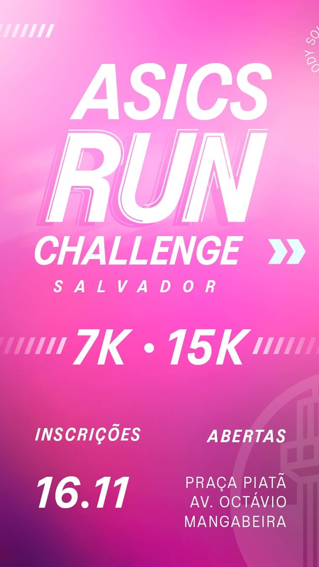 ASICS RUN CHALLENGE ETAPA SALVADOR
