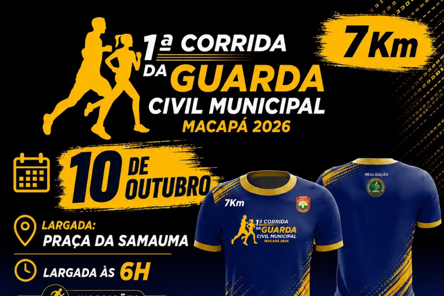 1ª CORRIDA DA GUARDA CIVIL MUNICIPAL DE MACAPÁ