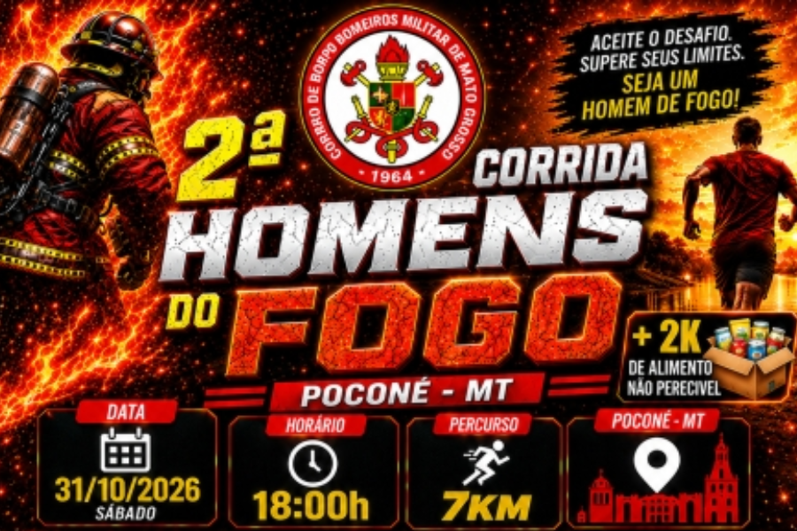 2ª CORRIDA HOMENS DO FOGO