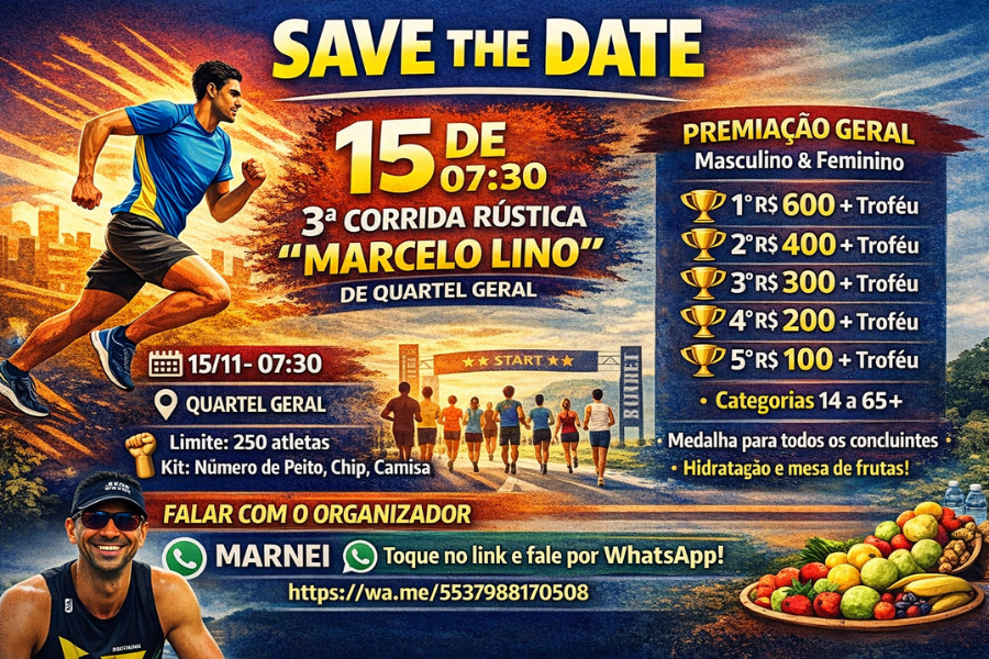 3ª CORRIDA RÚSTICA MARCELO LINO