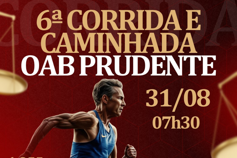 6ª CORRIDA PEDESTRE E CAMINHADA OAB PRUDENTE
