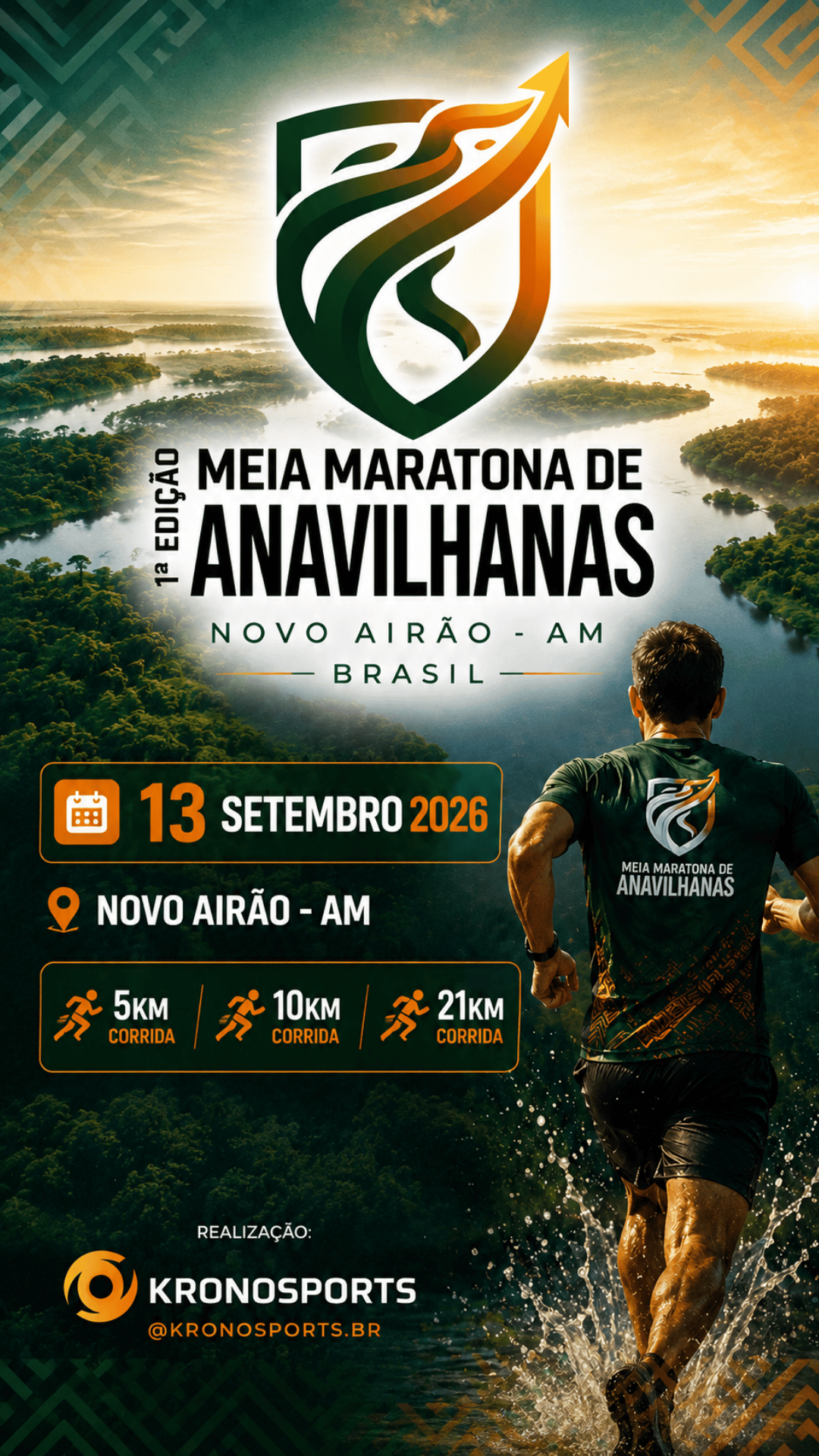 1ª MEIA MARATONA DE ANAVILHANAS