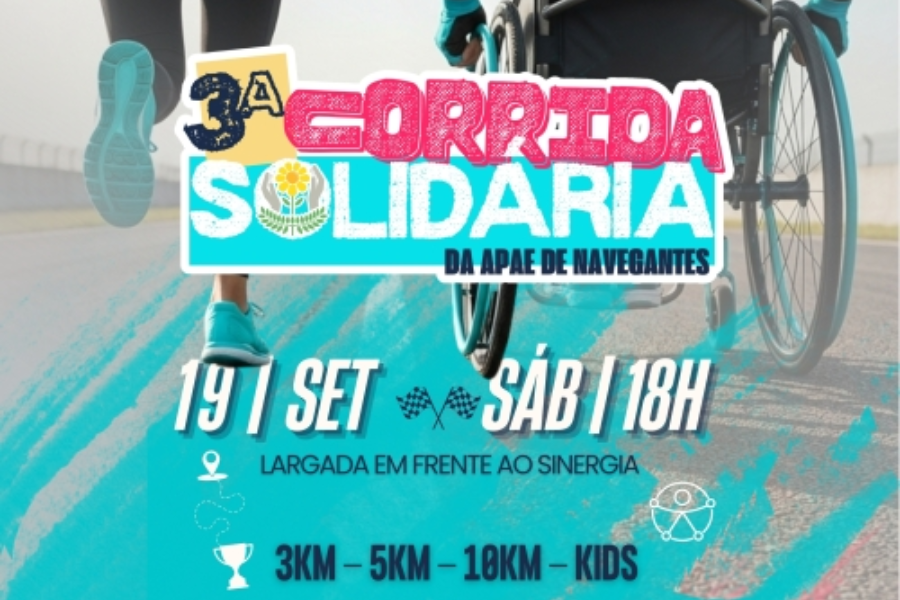 3ª CORRIDA SOLIDÁRIA APAE NAVEGANTES