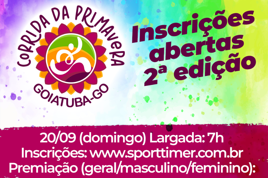 CORRIDA DA PRIMAVERA 2ª EDIÇÃO