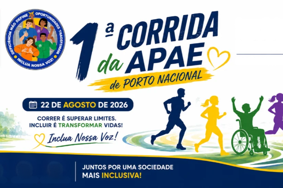 1ª CORRIDA E CAMINHADA APAE DE PORTO NACIONAL