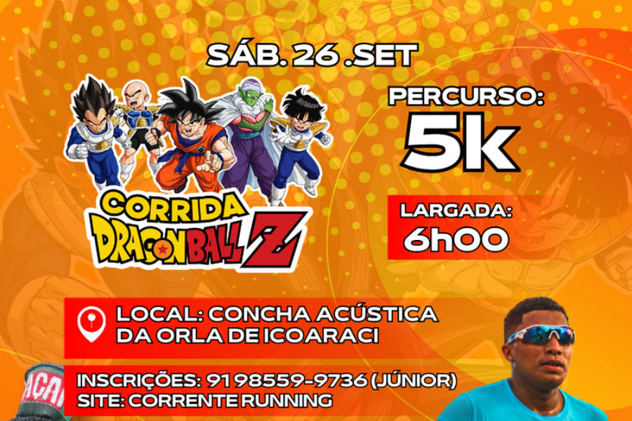 CORRIDA DRAGON BALL Z
