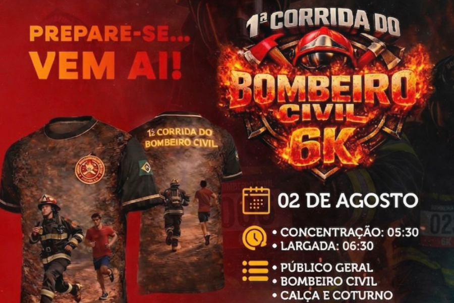 1ª CORRIDA DO BOMBEIRO CIVIL