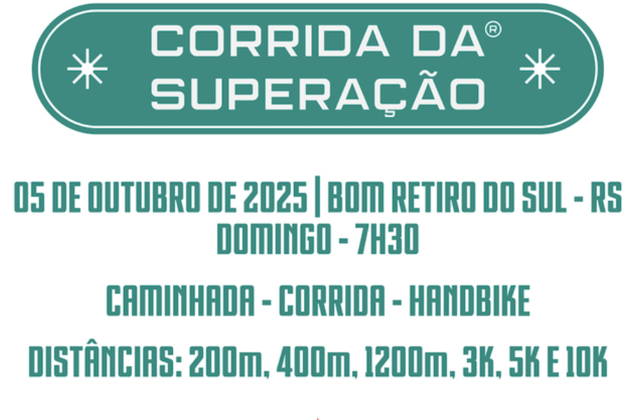 CORRIDA DA SUPERAÇÃO