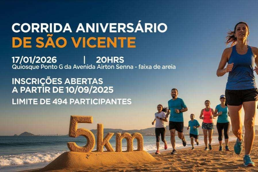 CORRIDA ANIVERSÁRIO DE SÃO VICENTE