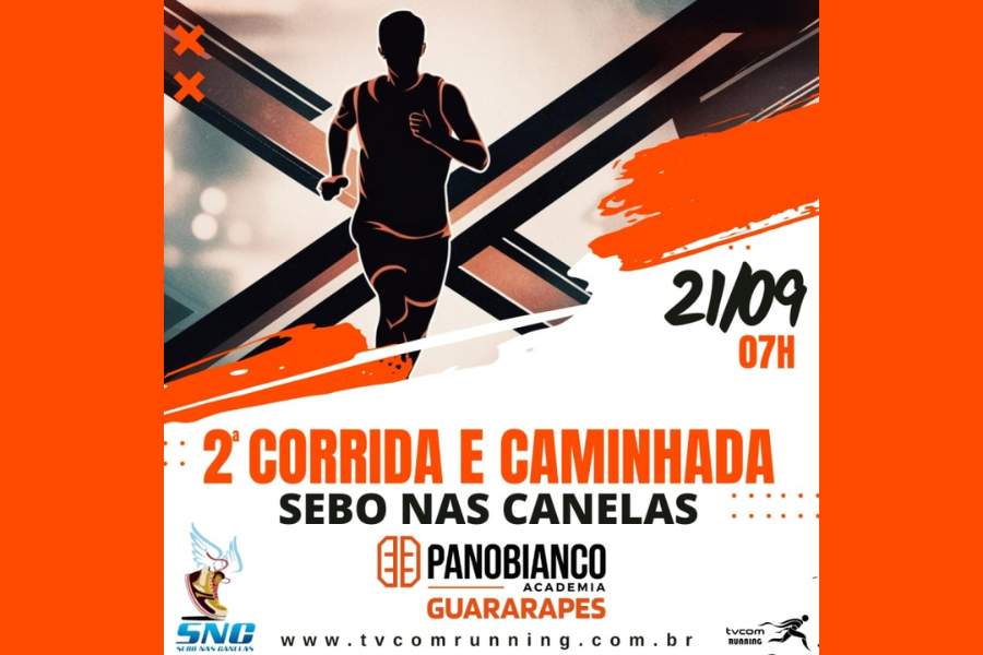 2ª CORRIDA E CAMINHADA SEBO NAS CANELAS PANOBIANCO ACADEMIA