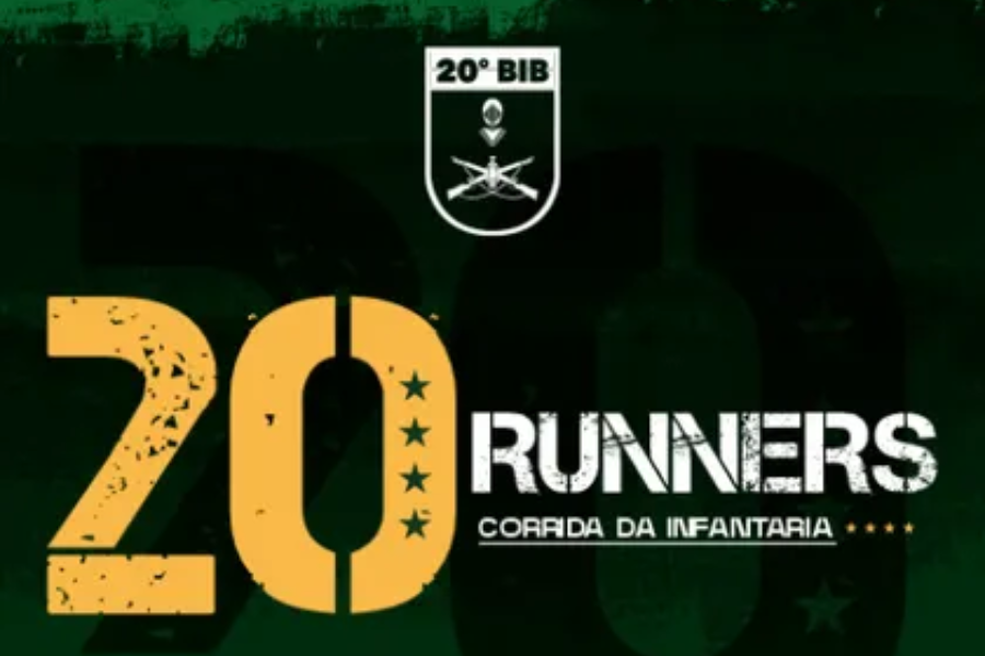20 RUNNERS CORRIDA DA INFANTARIA