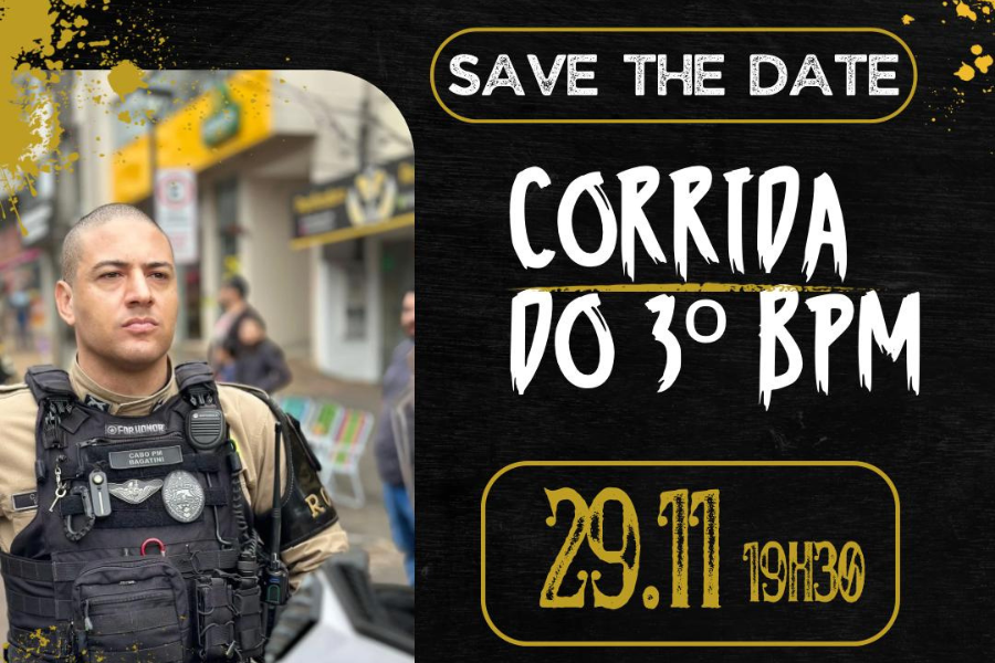 2ª CORRIDA DO 3º BPM