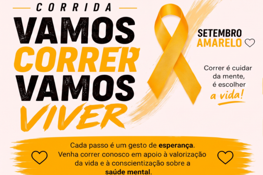 CORRIDA VAMOS CORRER, VAMOS VIVER