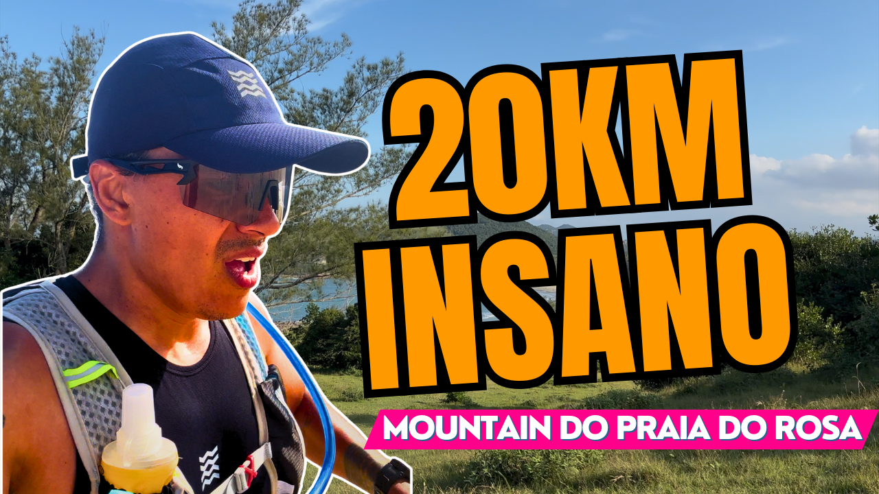 Trail Run na Praia do Rosa (20KM) - Quase Desisti...